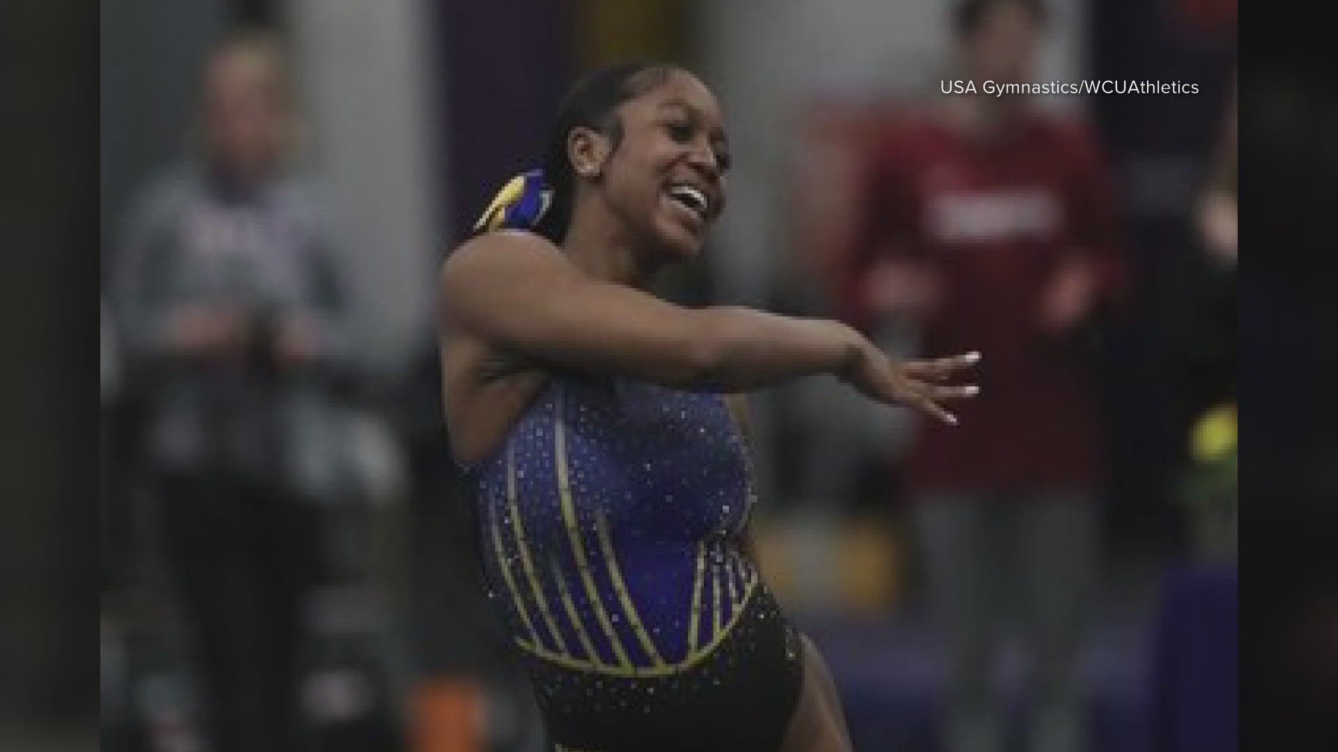 Fisk University’s Morgan Price, part of the first HBCU gymnastics team, made history by winning the United States Gymnastics Collegiate National title.