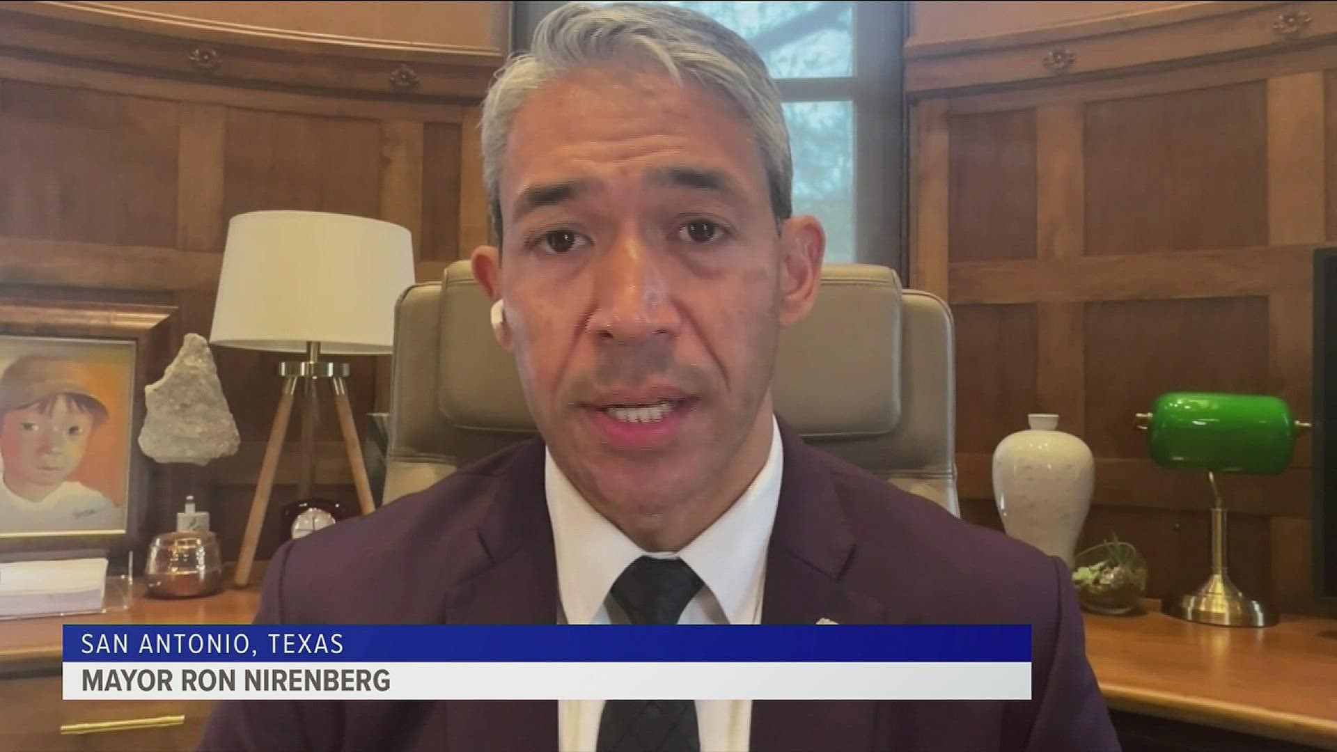 Mayor Ron Nirenberg also addresses the city's Symphony strike in some of his first public comments on the issue.