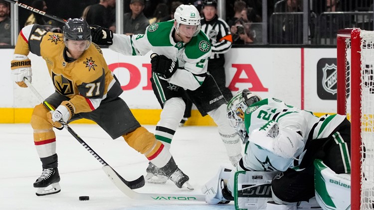 Howden scores in OT, Golden Knights beat Stars 4-3 in Game 1 of West final