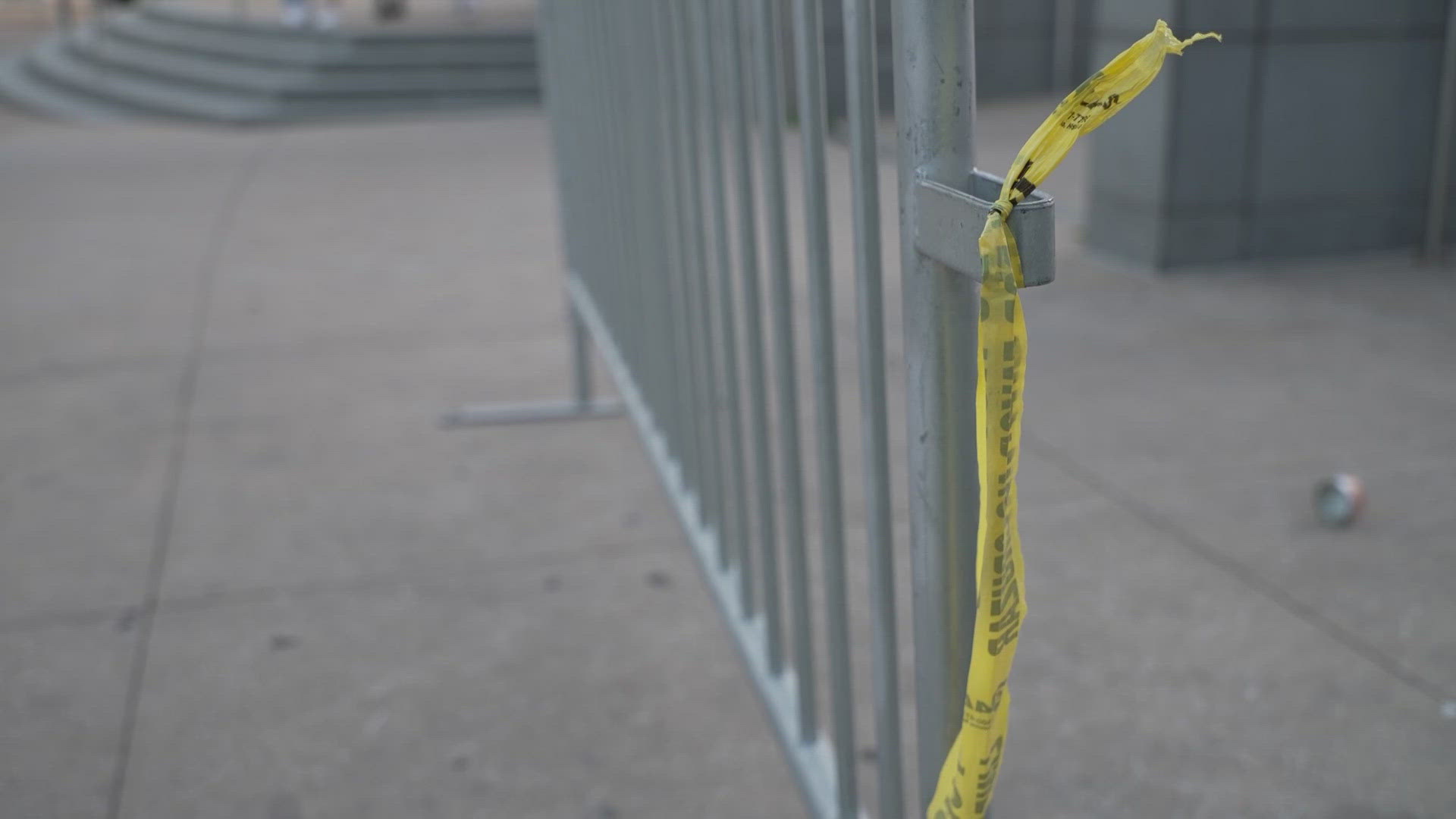 The shooting happened in the early morning in front of American Airlines Center in Dallas, Texas. A 15-year-old girl and 16-year-old girl have been arrested.