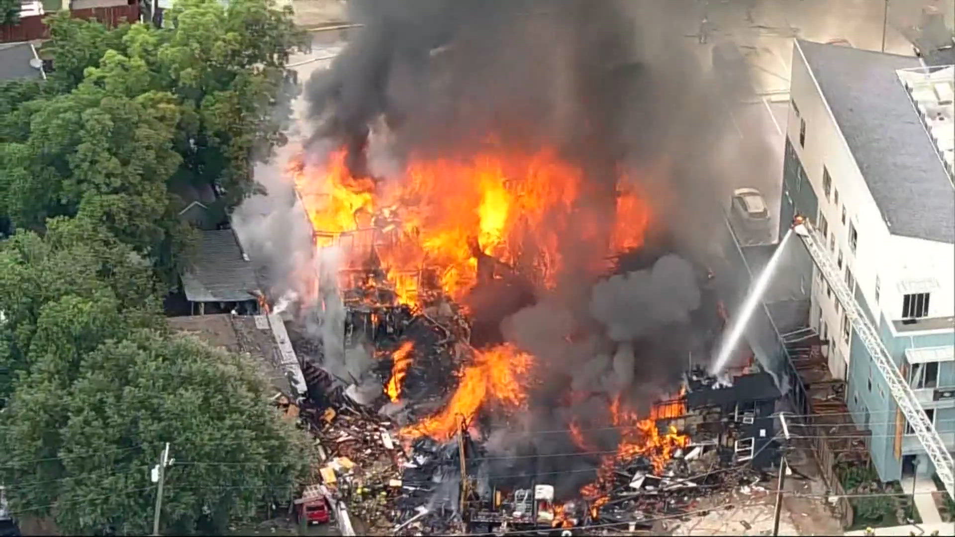 Fire official confirms fatalities in a massive explosion, fire at a ...