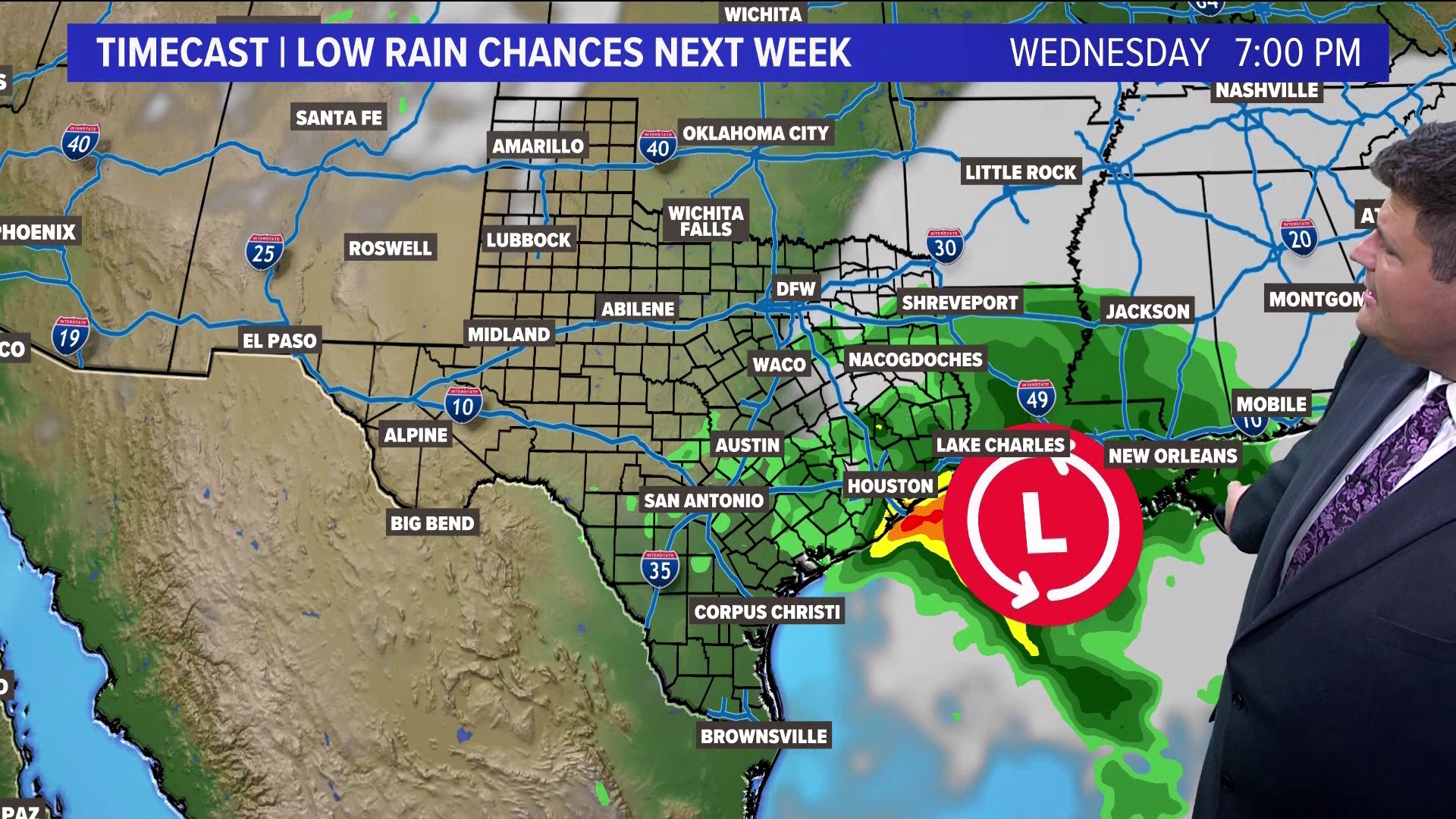 Here's the latest look at what could turn into a tropical storm or a hurricane.