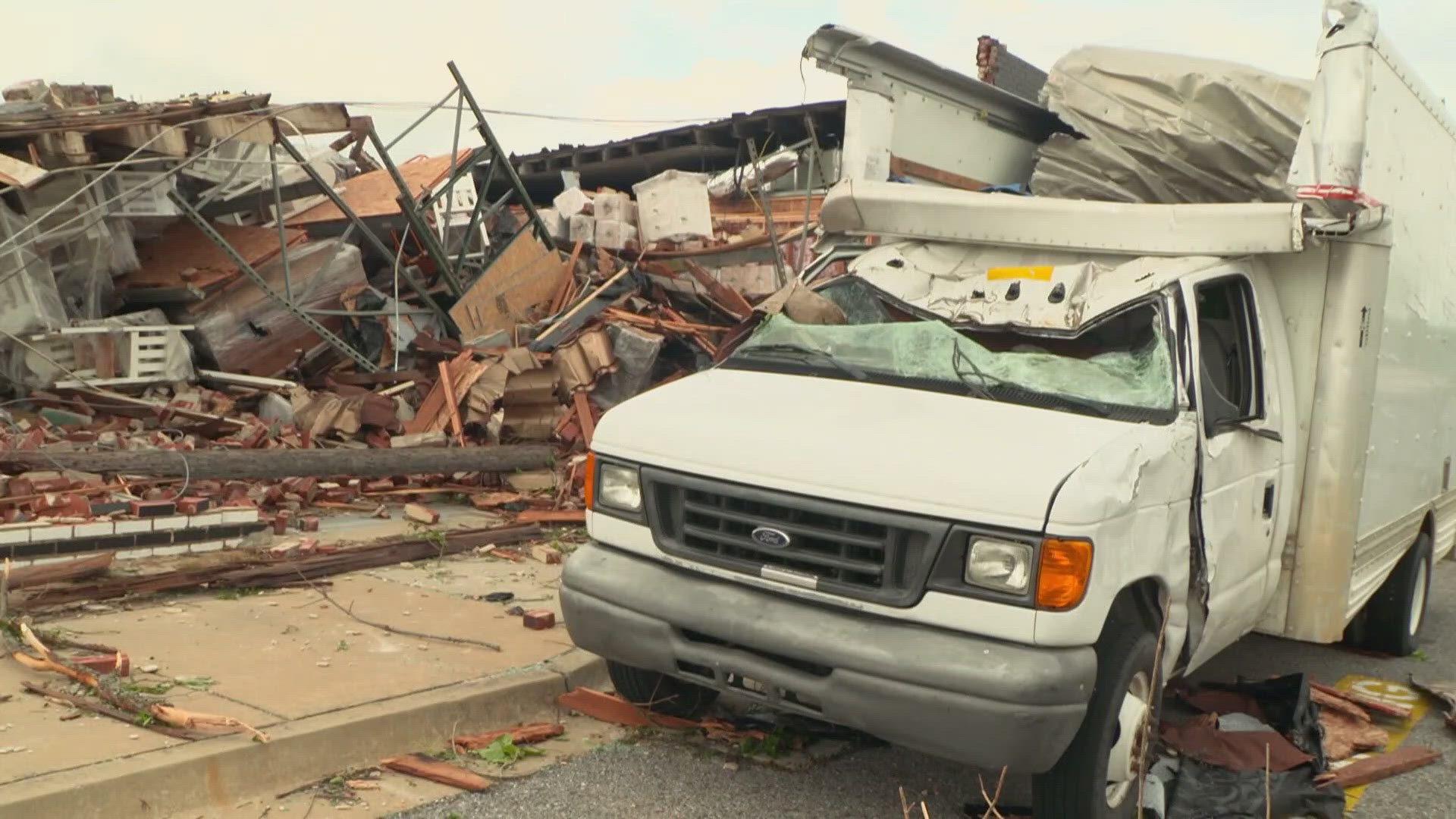 Sulphur, Oklahoma family reacts after tornado guts home