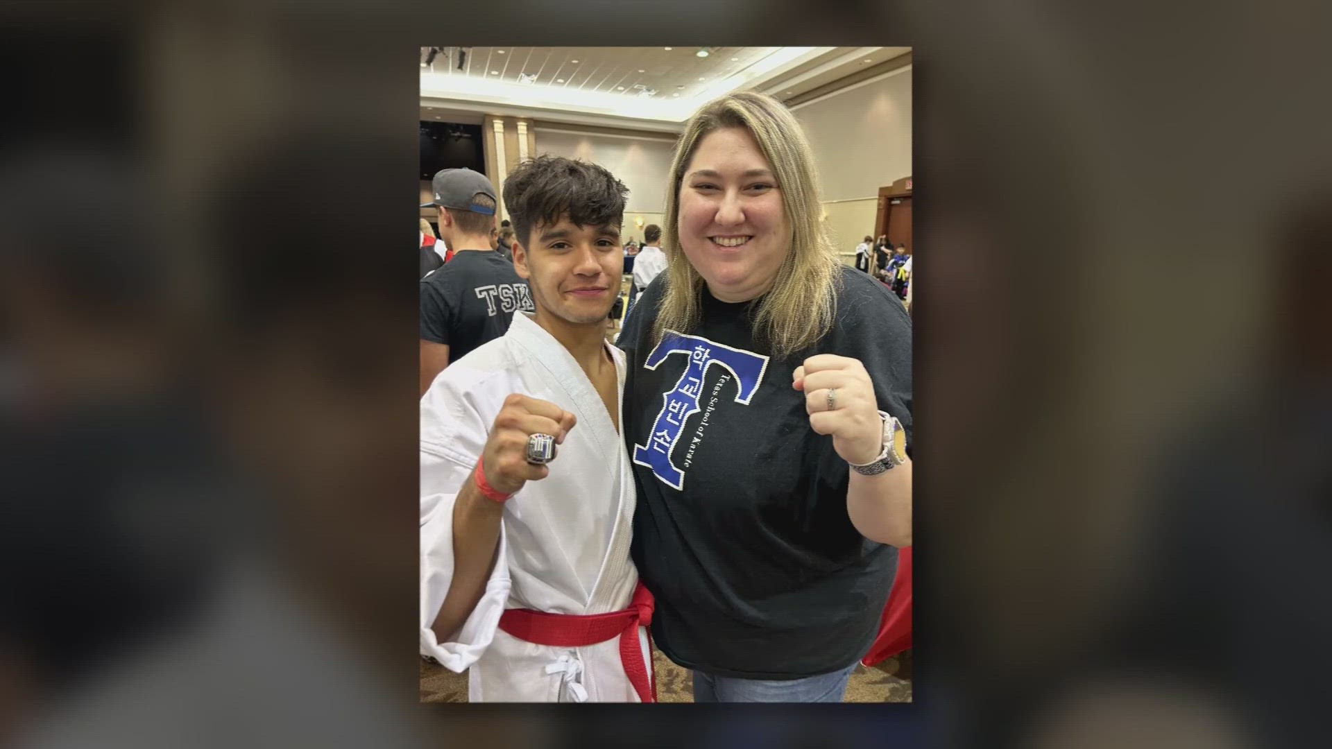 "Everybody is feeling the effects of Angel," said his karate teacher, Ashley Wood. "He touched everyone he came in contact with. You couldn't help but love him."