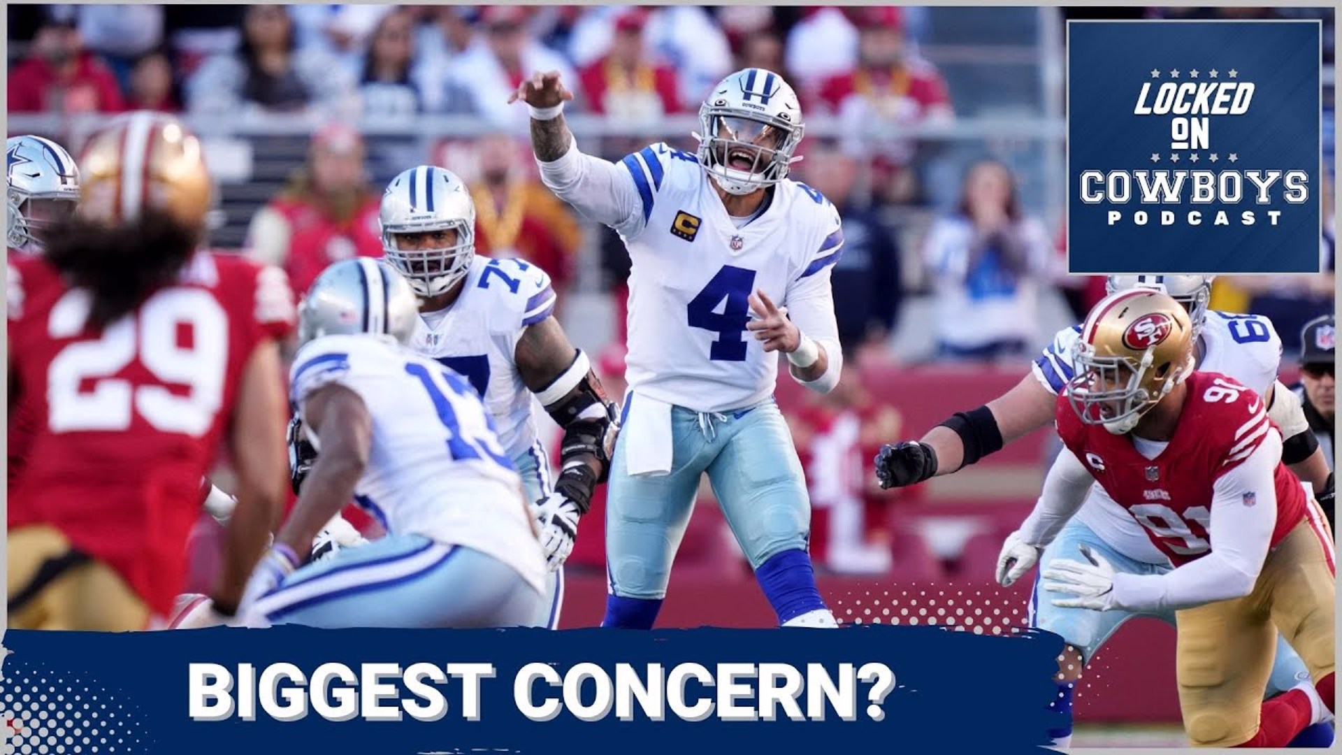 Marcus Mosher and Landon McCool talk the Cowboys' loss to the 49ers, what the team needs on offense and who on defense played well against San Francisco. Plus more!