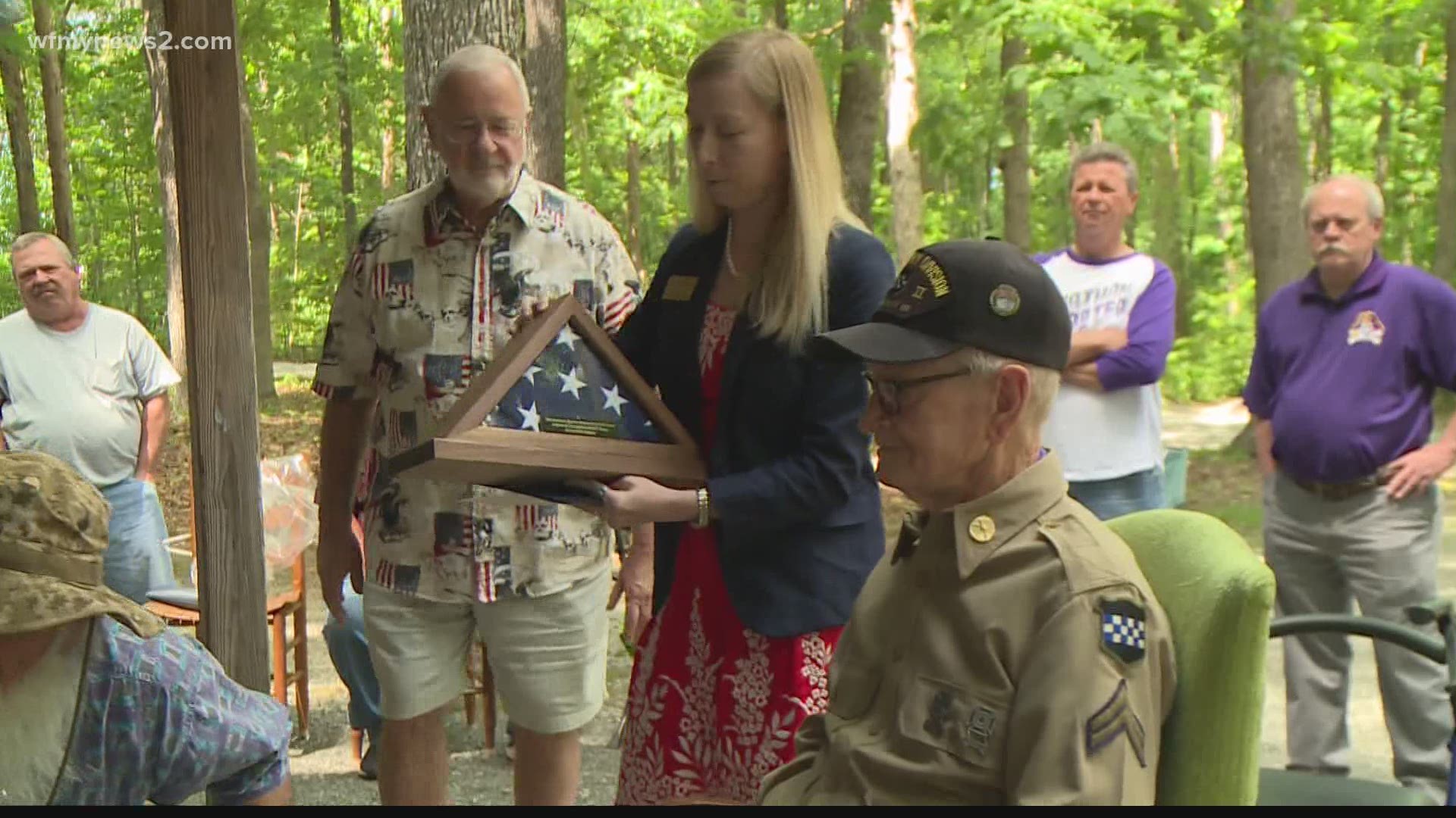 Lynn Rachel fought with the 'Battle Babies' during WWII. He drove a Jeep through Europe in three major campaigns. At age 100, he's still living life to the fullest.