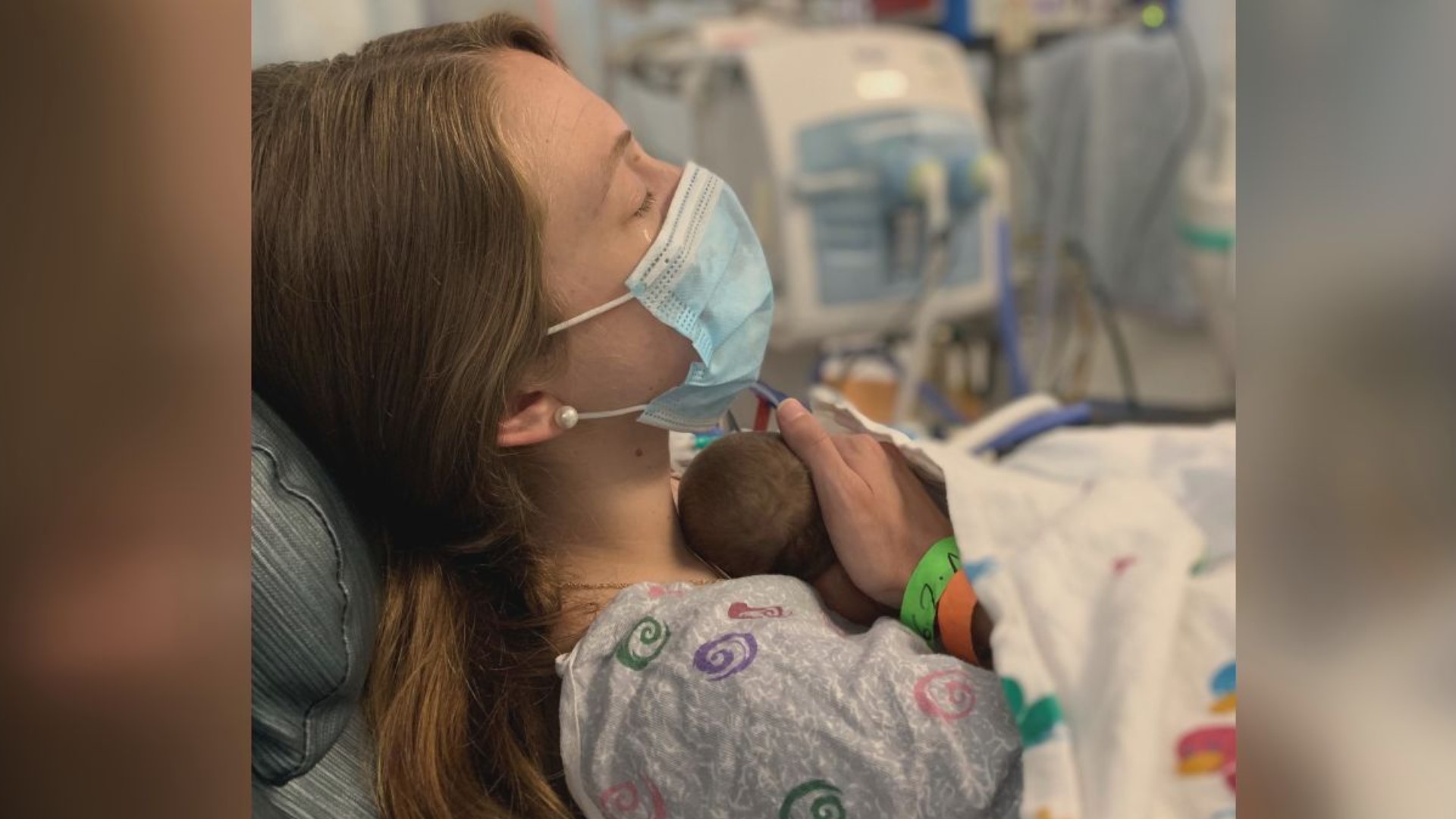 Jenny Gooch was in her second trimester when COVID triggered pre-term labor. She's sharing her story and grief in hopes of saving lives -- in her son's honor.