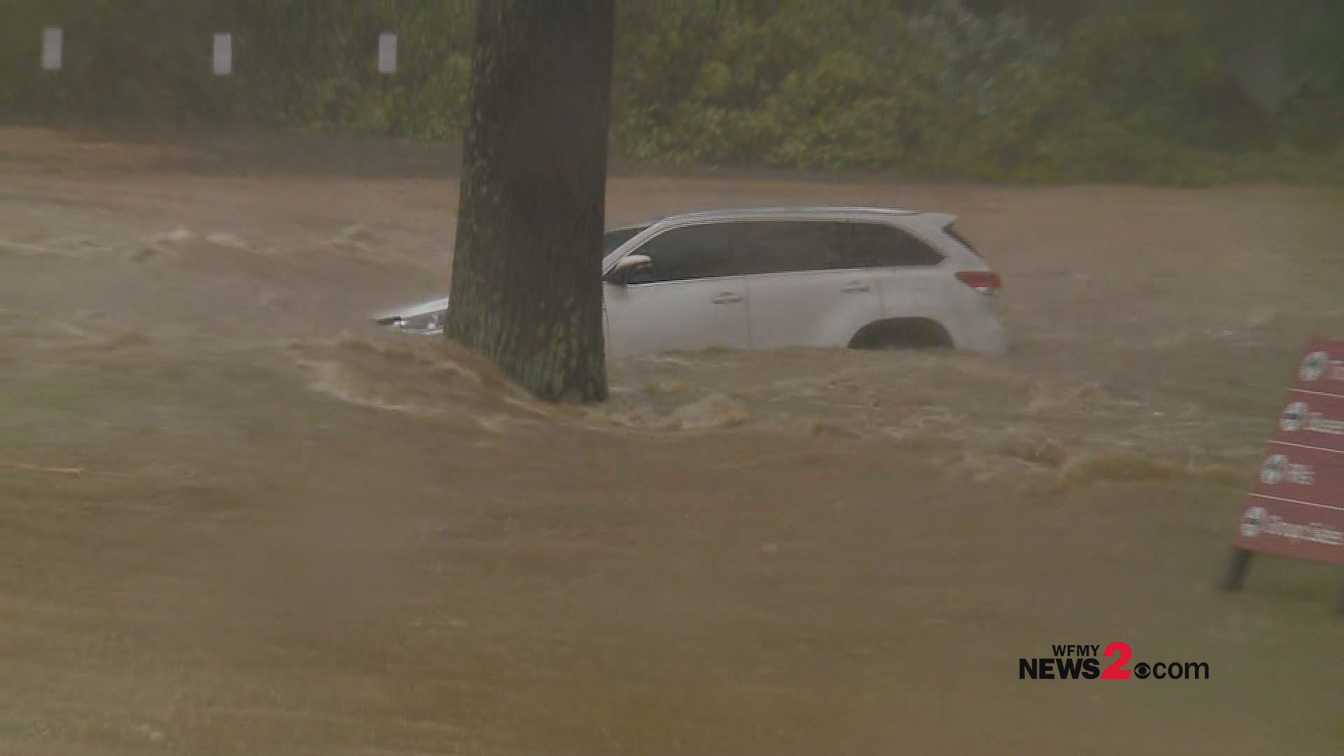 Insane video shows major flooding in Asheville, NC during Tropical Storm Helene