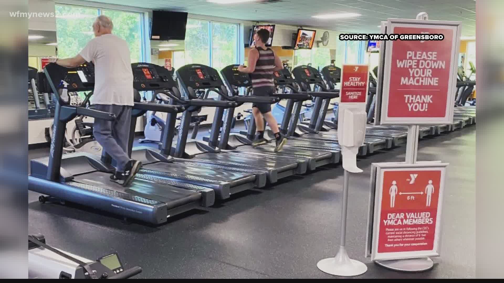 YMCA welcomes members back to indoor wellness centers | kens5.com