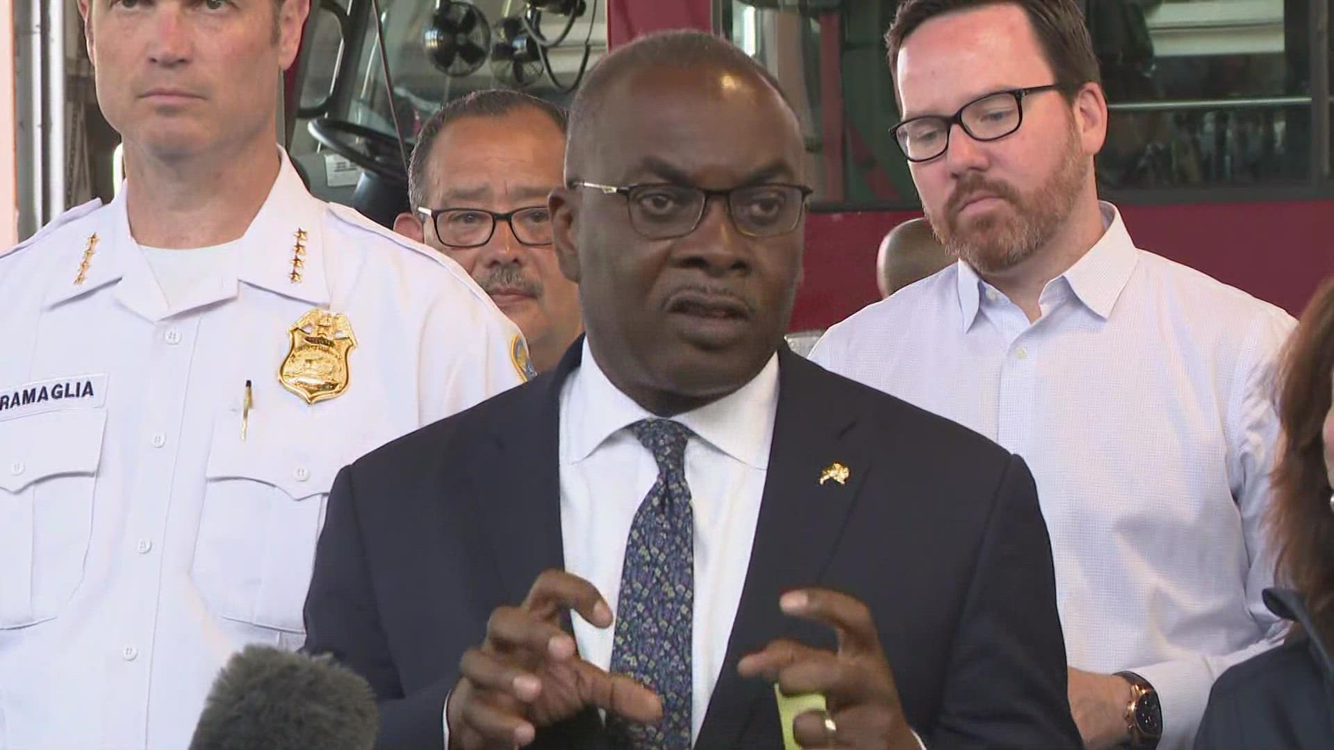 Buffalo Mayor Byron Brown discusses resources available for community