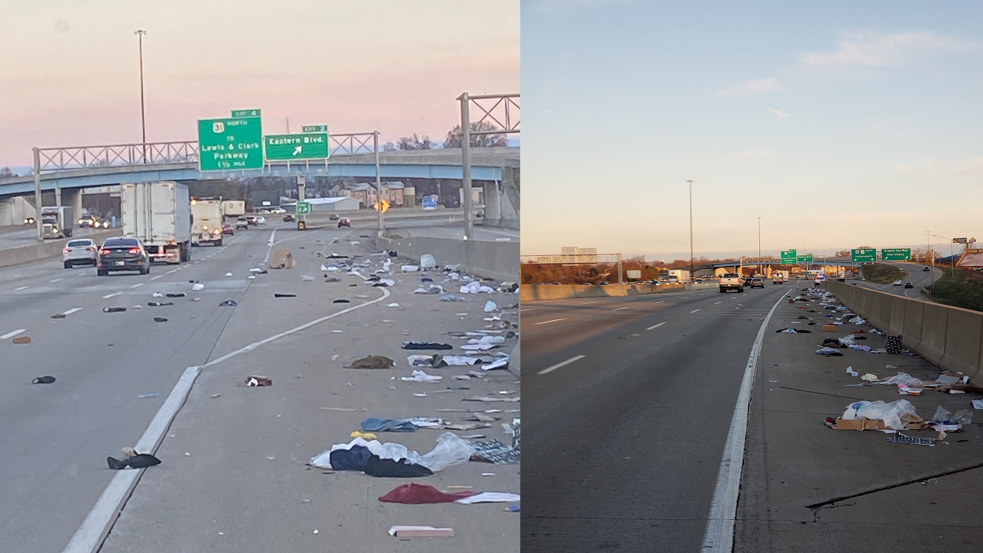 FedEx driver accidentally dumps packages on I-65. Indiana State Police confirmed that the truck did not crash and no one was injured.