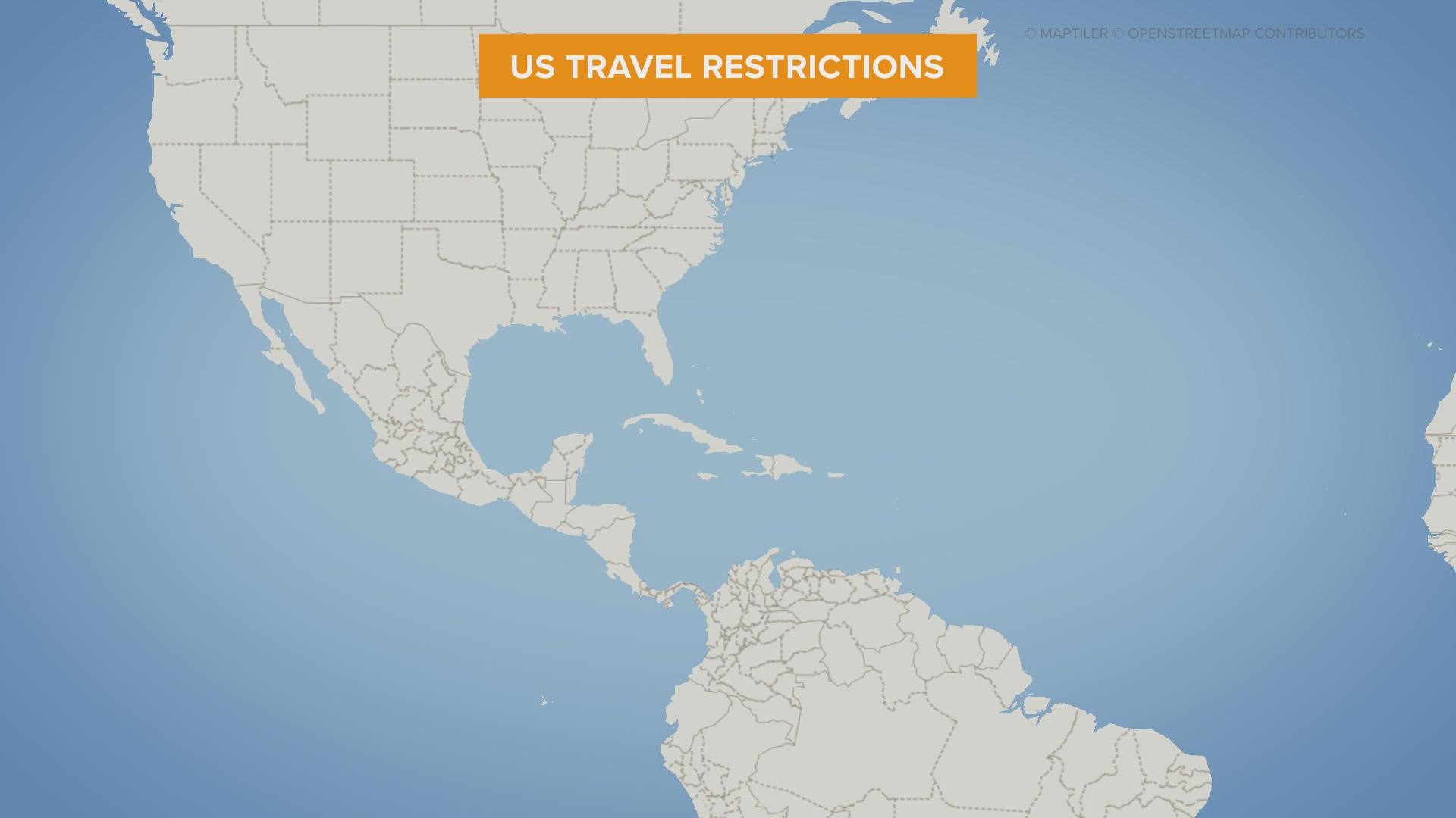The United States and Canada joined the European Union and several other countries in instituting travel restrictions on visitors from southern Africa.