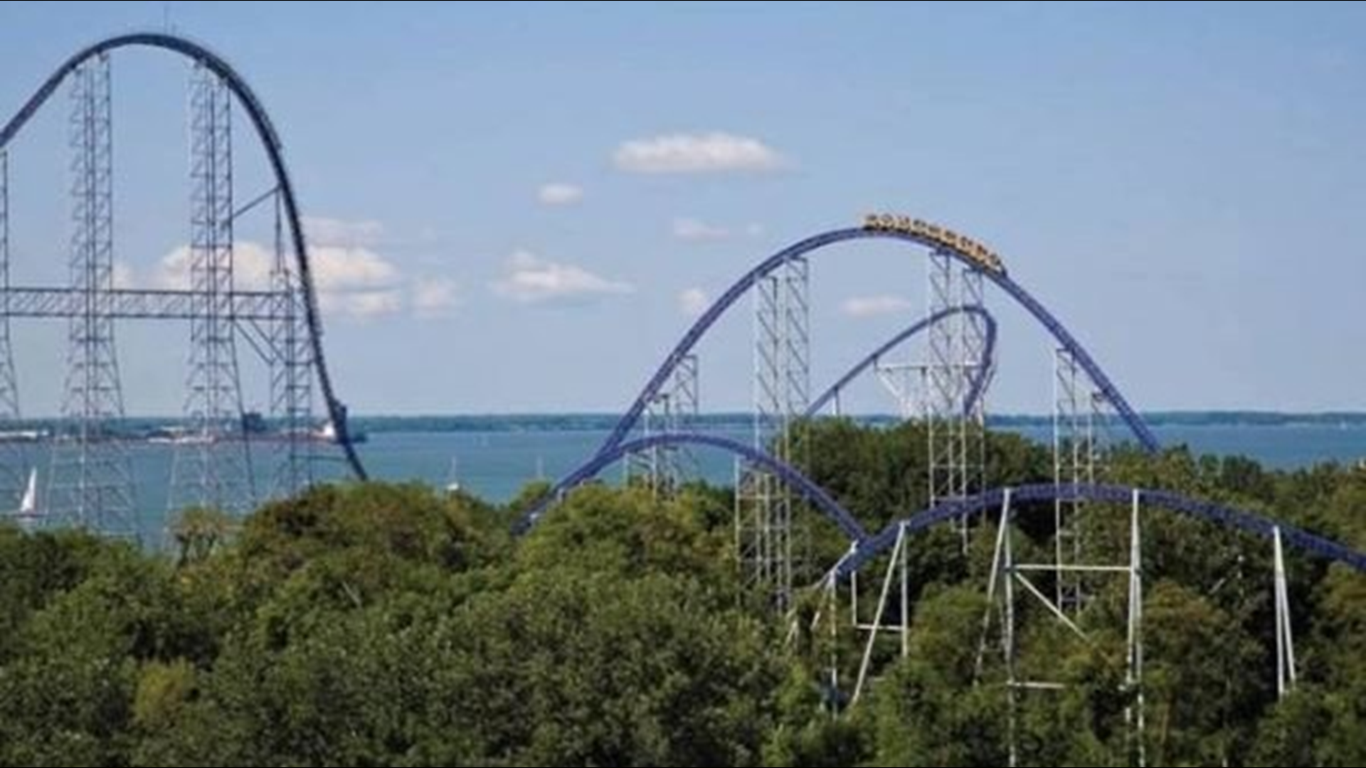 Cedar Point's Millennium Force in Cleveland reopens after bracket falls ...