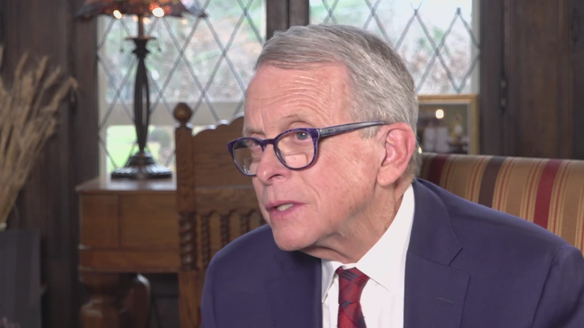 'I think the city is trying to do it,' DeWine said when asked if Cleveland was doing enough.