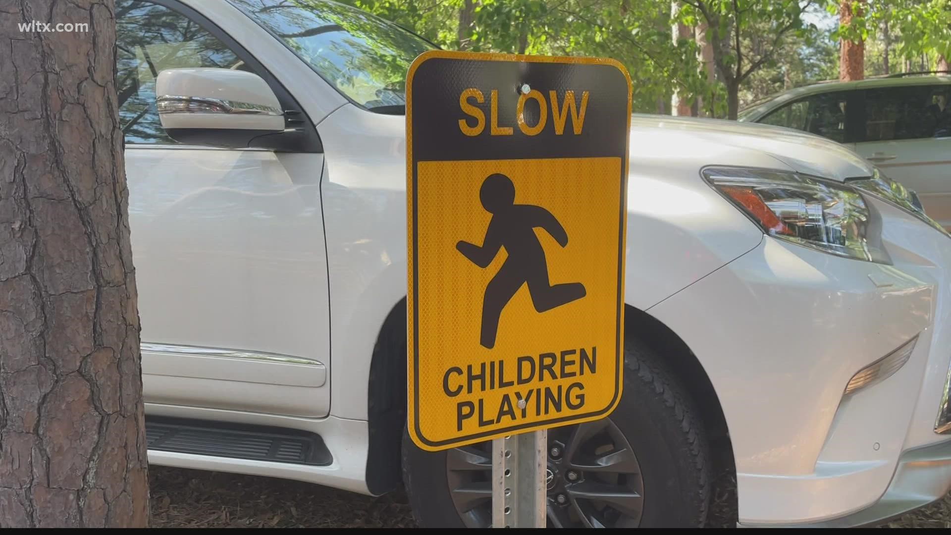 The Richland County Sheriff's Department is reminding parents and drivers about children playing outside and near roadways this summer.