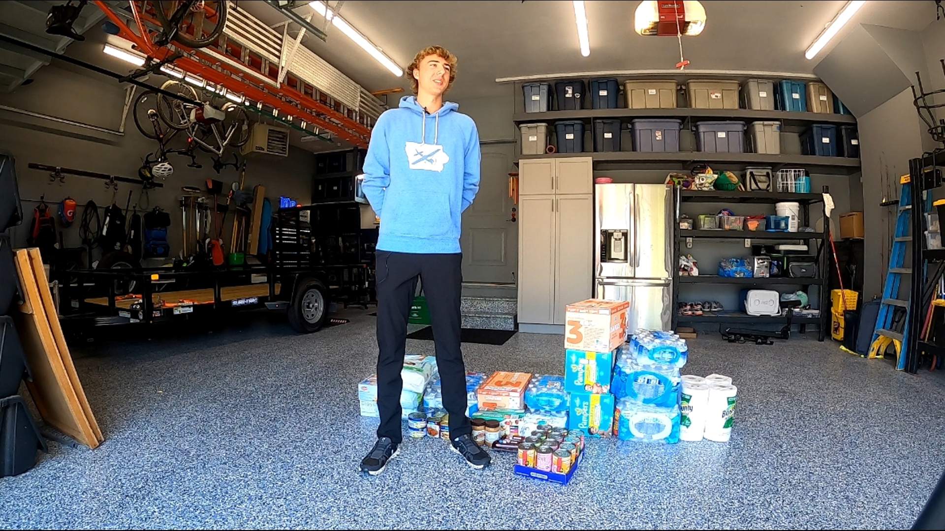 Nate Fackler, a senior at Waukee Northwest High School, is also a pilot. He's using his flying skills to make an impact and spread "Iowa nice."