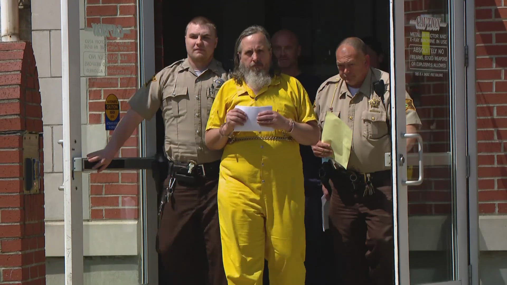 Nathan Bailey appeared in court Monday, facing more than 30 charges of child exploitation and possessing child pornography.
