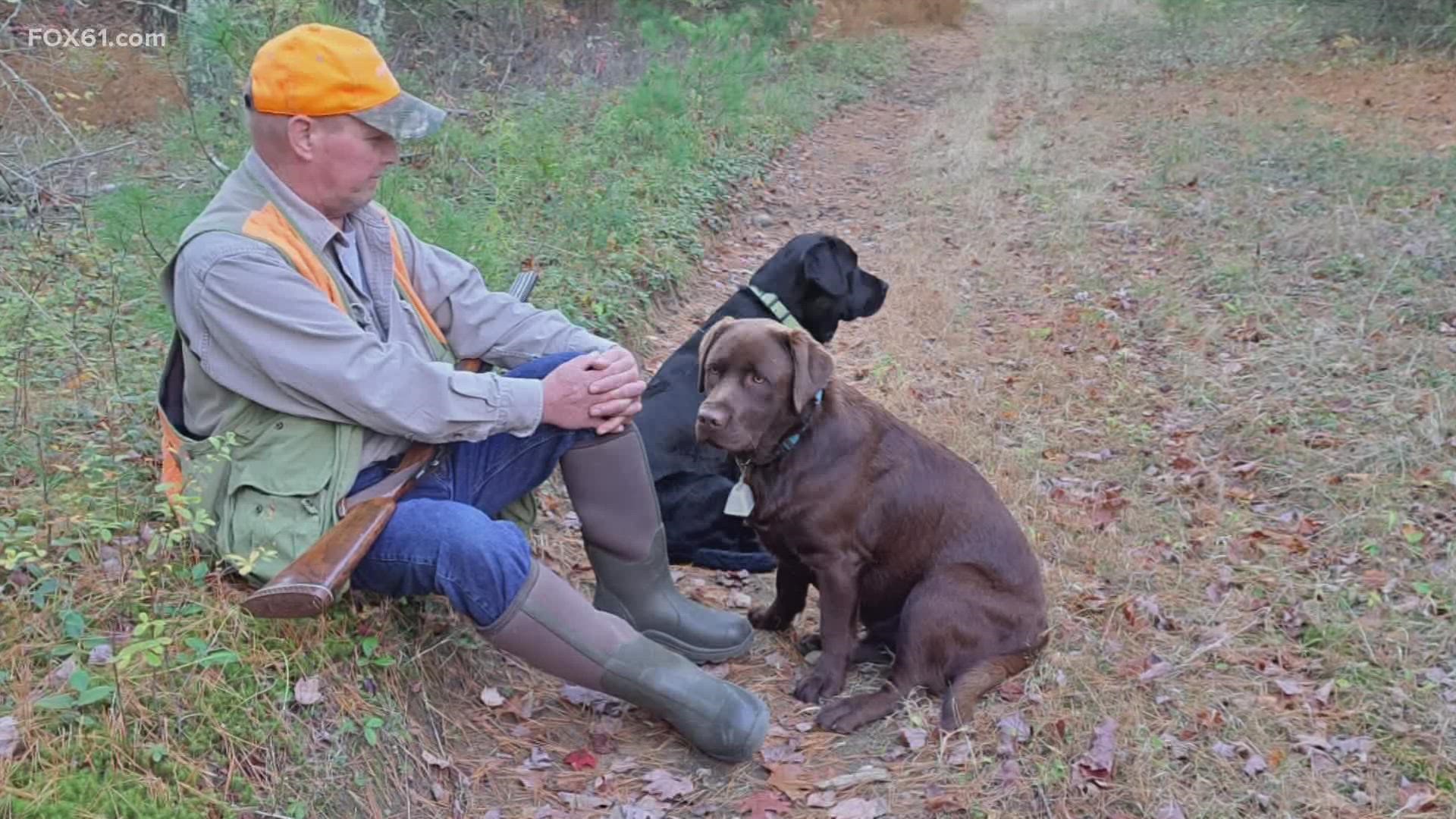 Mark Sullivan, 61, of Lisbon was hit and killed by a train last month while trying to save his two puppies.