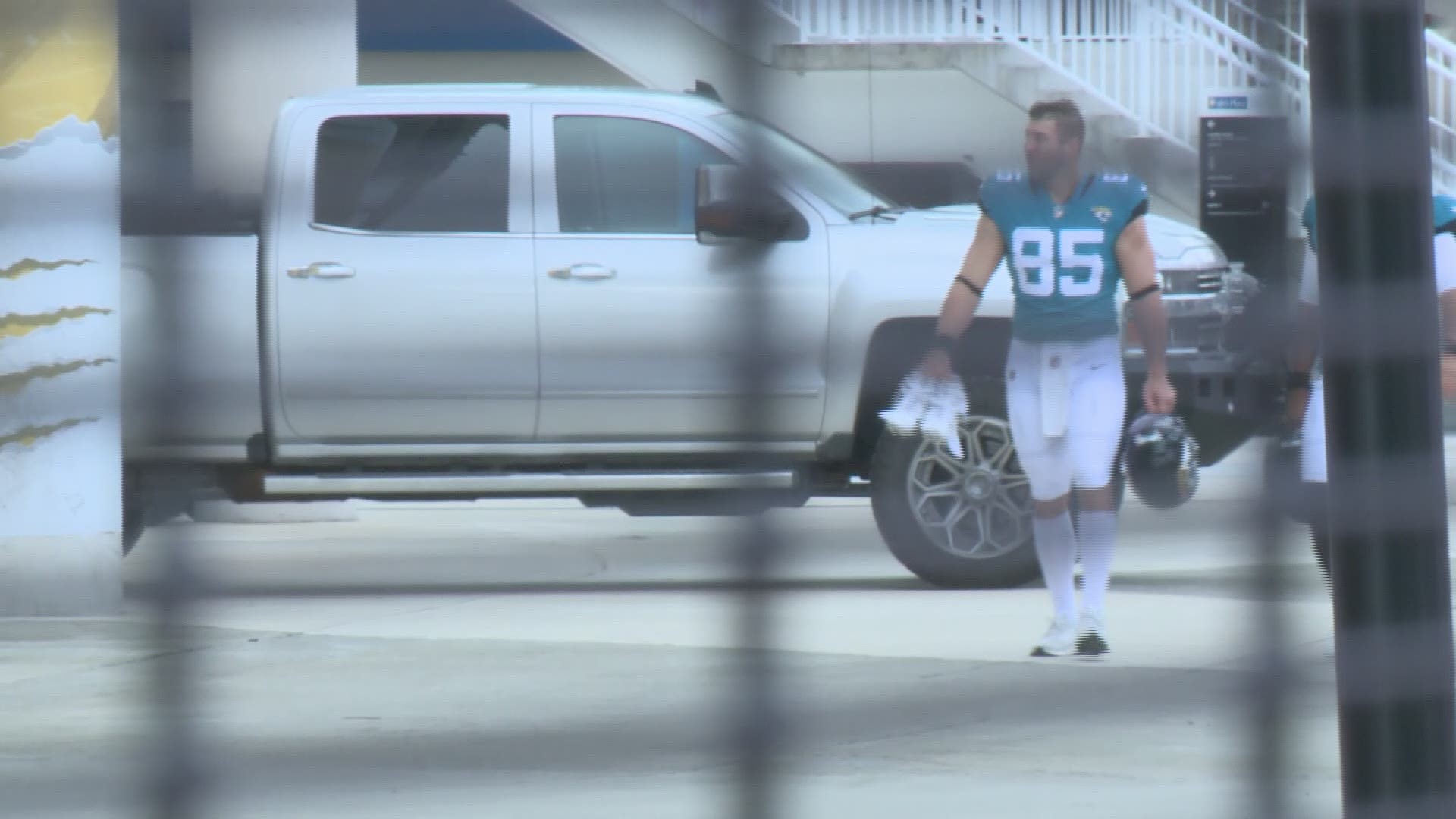Jaguars training camp begins Tuesday morning, and 33-year-old tight end Tim Tebow's appearance is one of the biggest storylines to watch.
