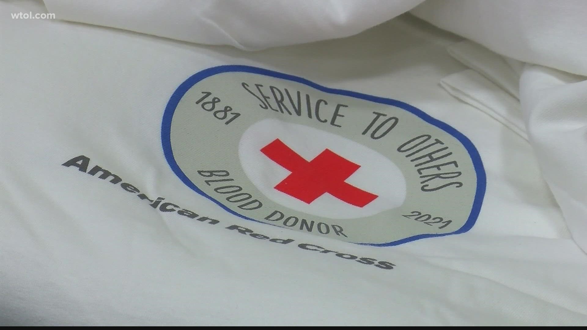 The American Red Cross says blood supply is the lowest in more than a decade. Making a donation takes about an hour of your time and comes with incentives for donors