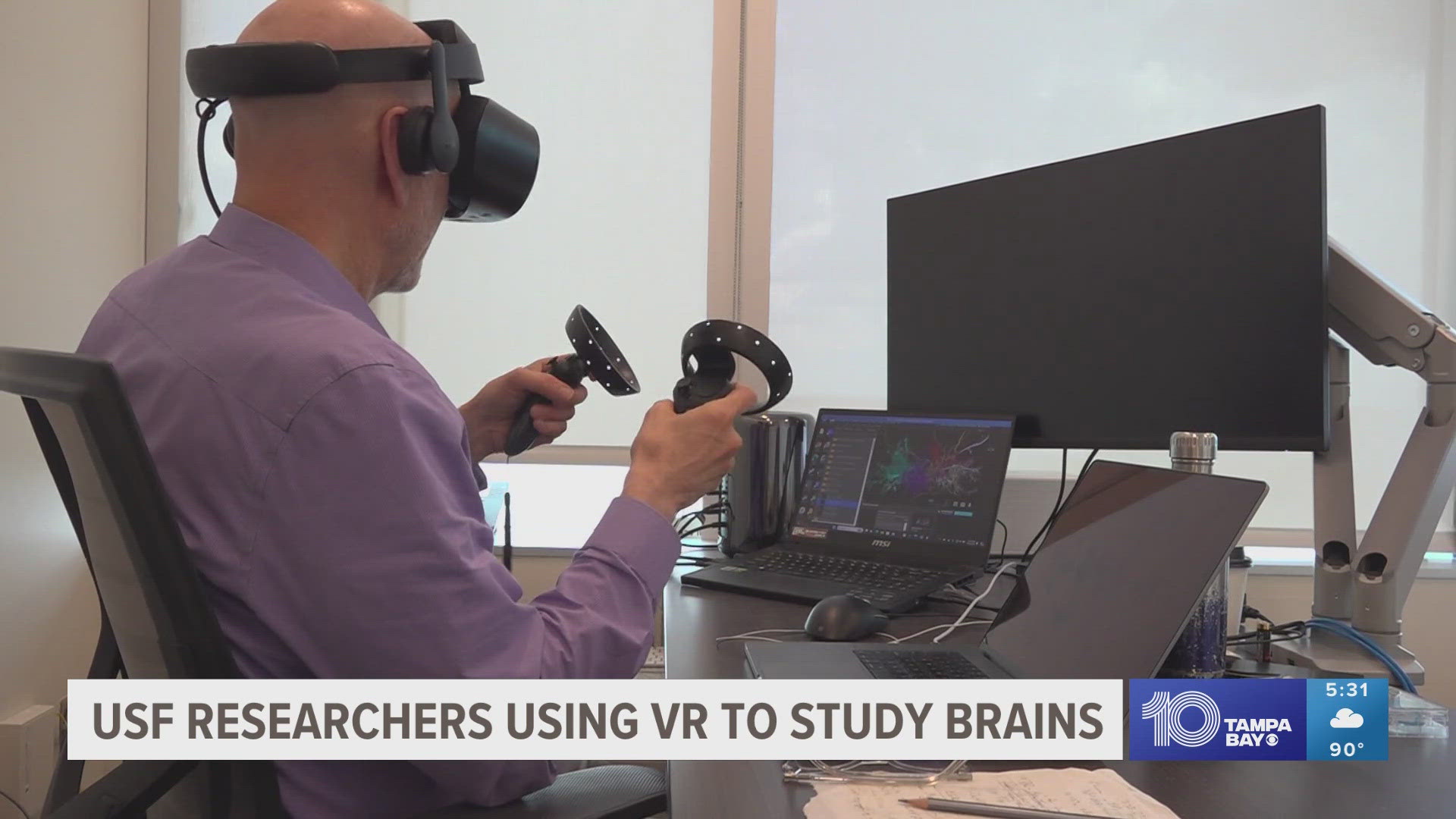 USF using virtual reality to study how brains are developed | kens5.com