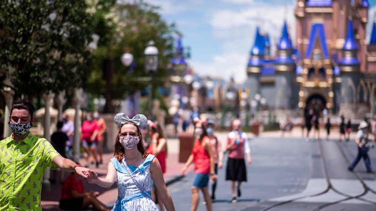 Masks are no longer required for vaccinated guests at Disney World