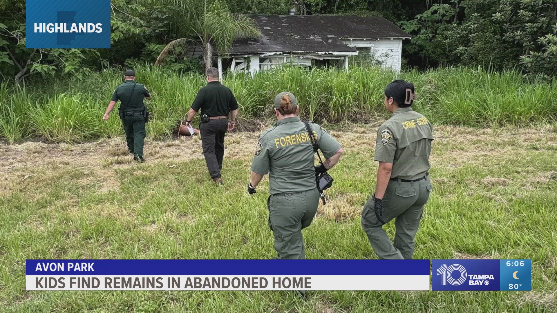 The remains had reportedly been at the home for a year, according to deputies.