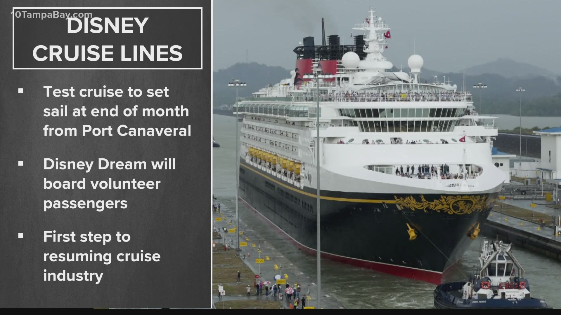Disney Cruise Line will soon begin testing its COVID safety protocols after getting the green-light from the Centers for Disease Control and Prevention.