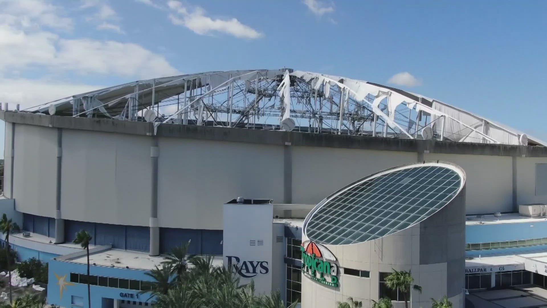 Tropicana Field is still a "viable candidate" for the Tampa Bay Rays to take the field during the 2026 MLB season despite damage from recent hurricanes.