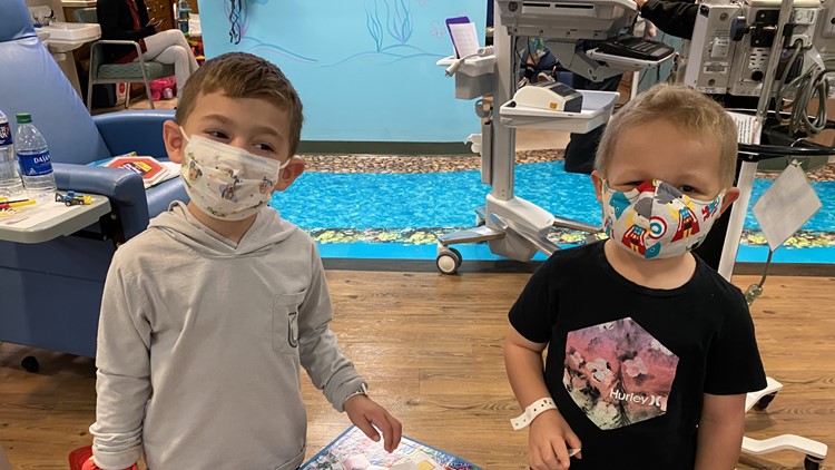 They battled leukemia together, and are now cancer free. Now, two Virginia kids have their dream trip of going to Disney.