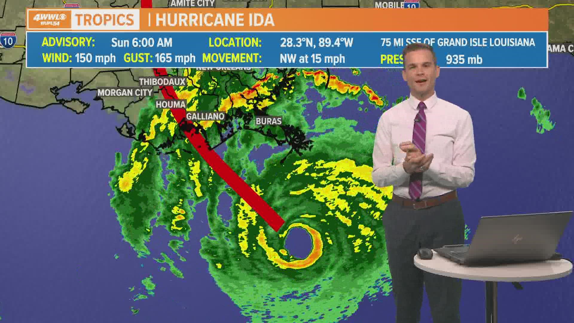 Only five hurricanes on record have had pressure drops this fast, Your Local Weather Expert Payton Malone said.