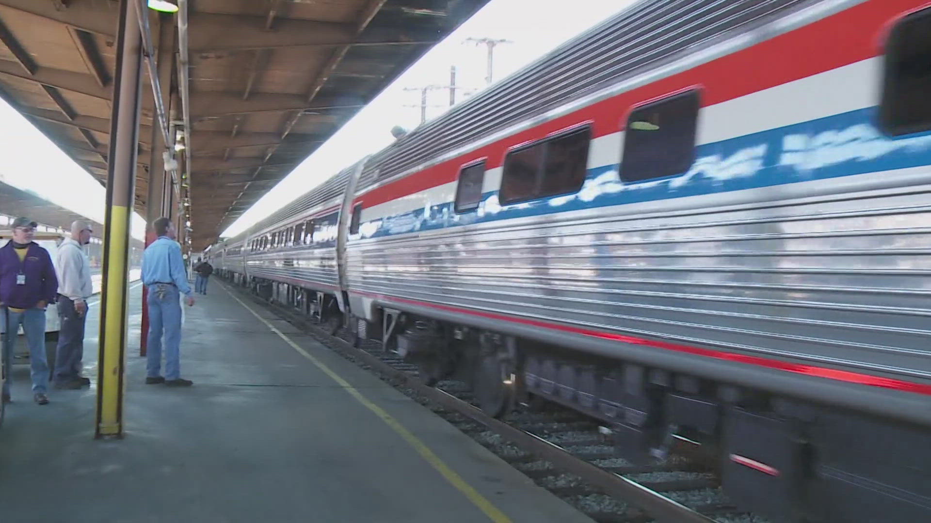 The Amtrak service projected to begin during spring of next year, with stops in Bay St. Louis, Gulfport, Biloxi and Pascagoula.