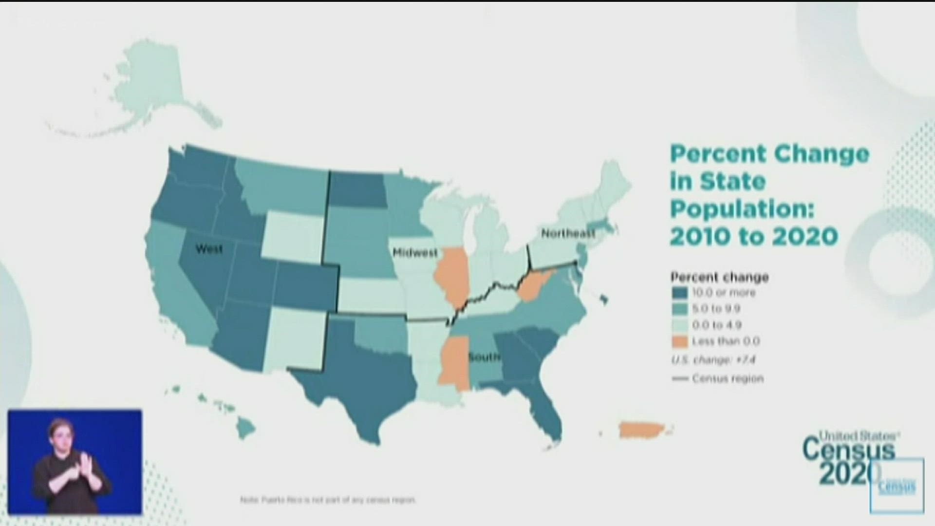 People of color make up 43 percent of the population.