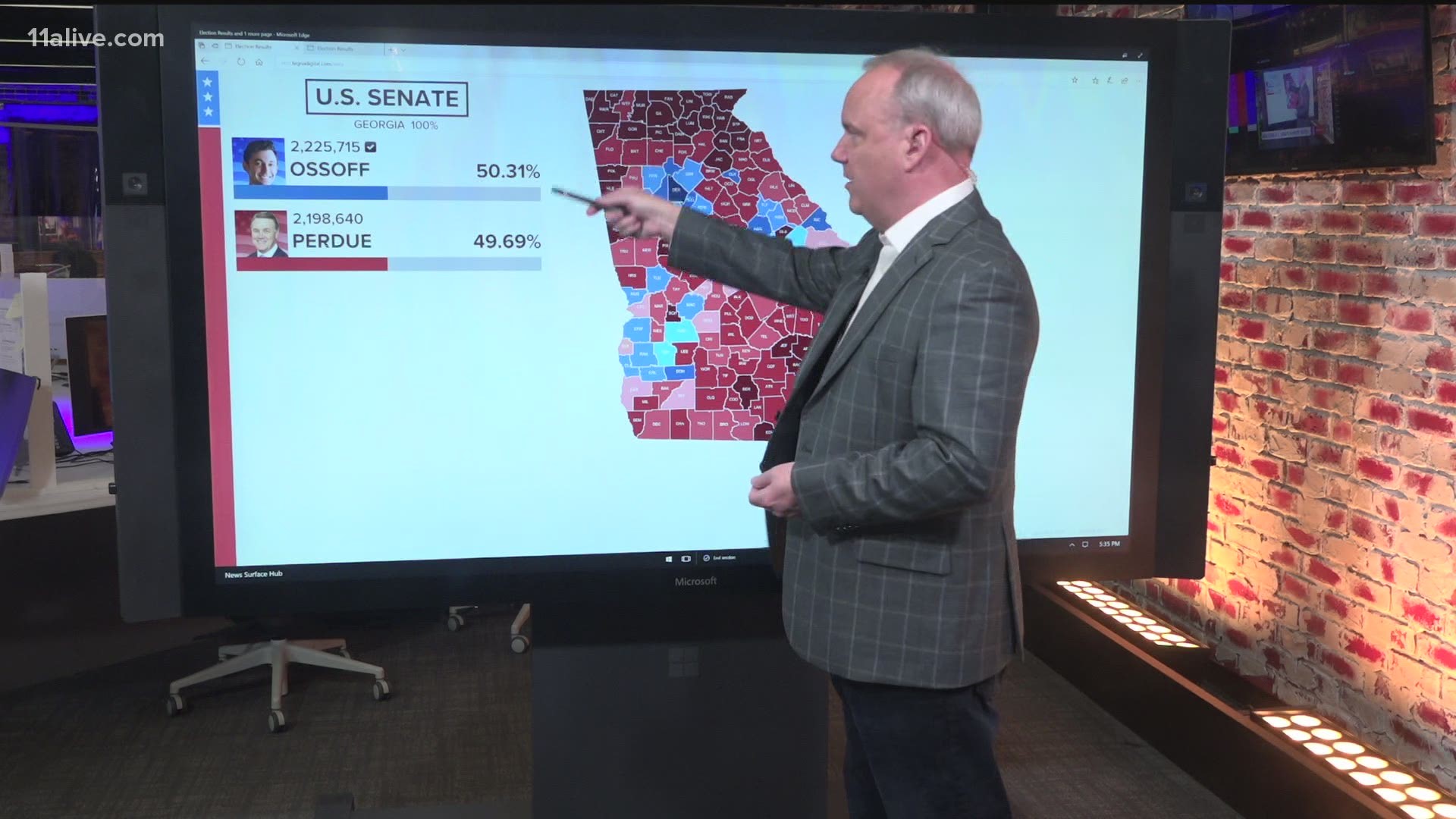 Georgia Runoff Election Results County By County Kens5 Com