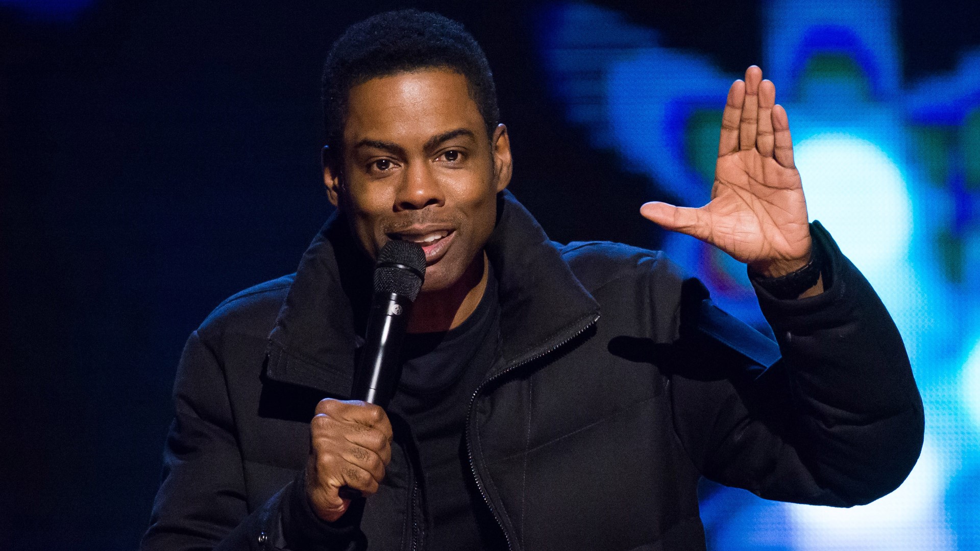 Chris Rock performed at the Fox Theatre in Atlanta last night after Will Smith released a video apology over the infamous Oscars slap.