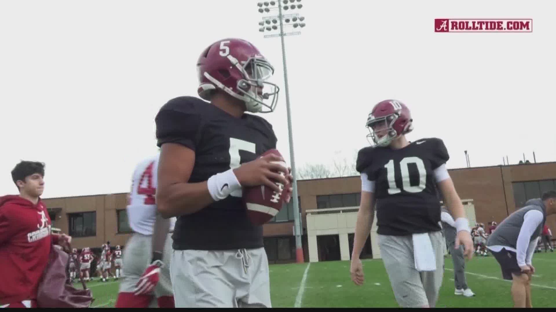 Quarterback Taulia Tagovailoa announced Friday he is transferring to Maryland. The former Alabama quarterback entered the transfer portal on May 8th.