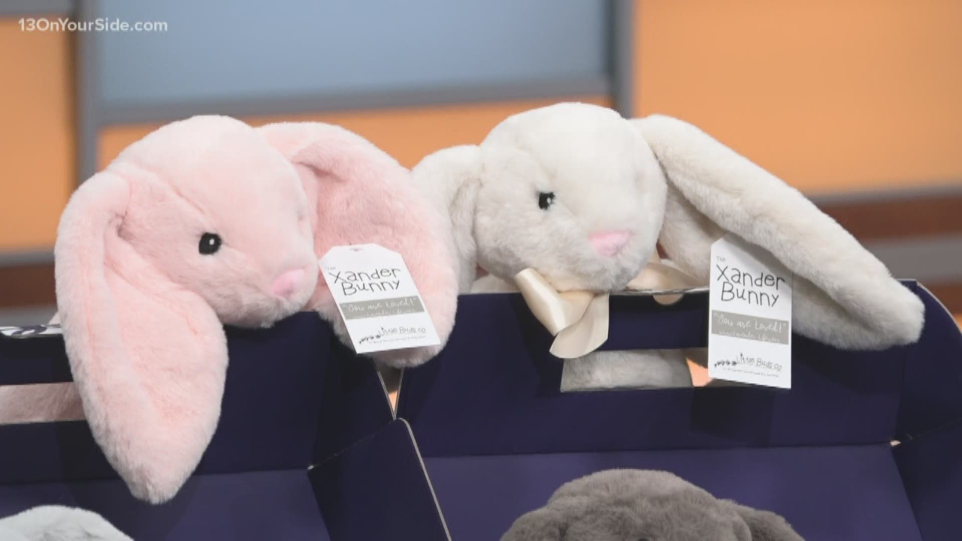 Lavender-filled stuffed bunnies can bring some joy to children in foster care.