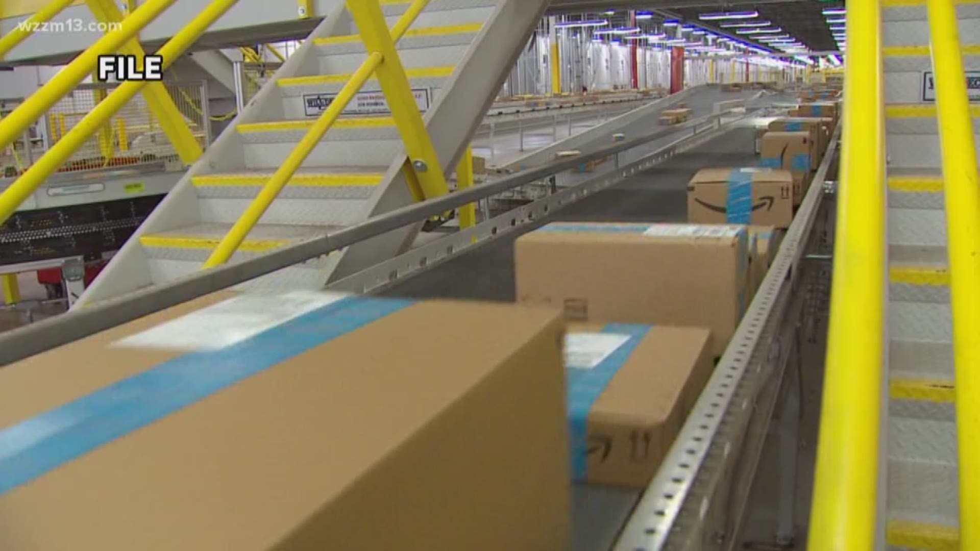 150 Million Amazon Distribution Center To Bring 1 000 Full Time Jobs To Kent County Kens5 Com